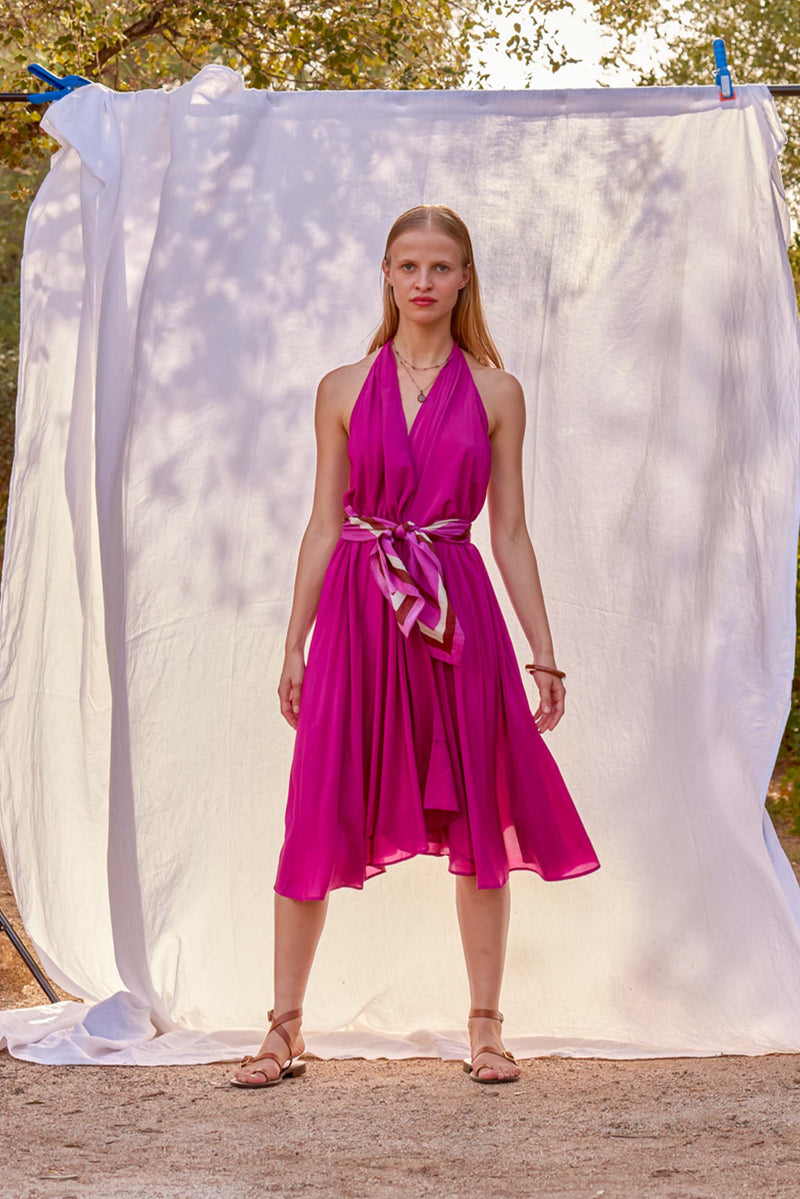 ROBE TAMARA SOIE - JOLLYGREEN