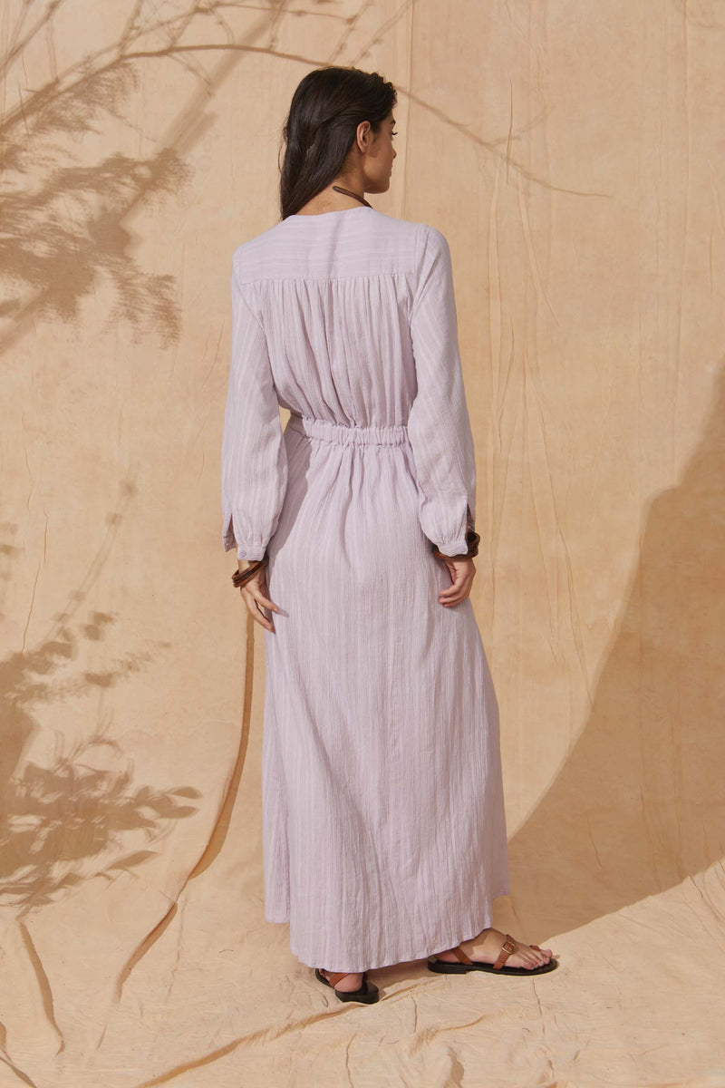 EMMANUELLE DRESS - FAIR ORCHID