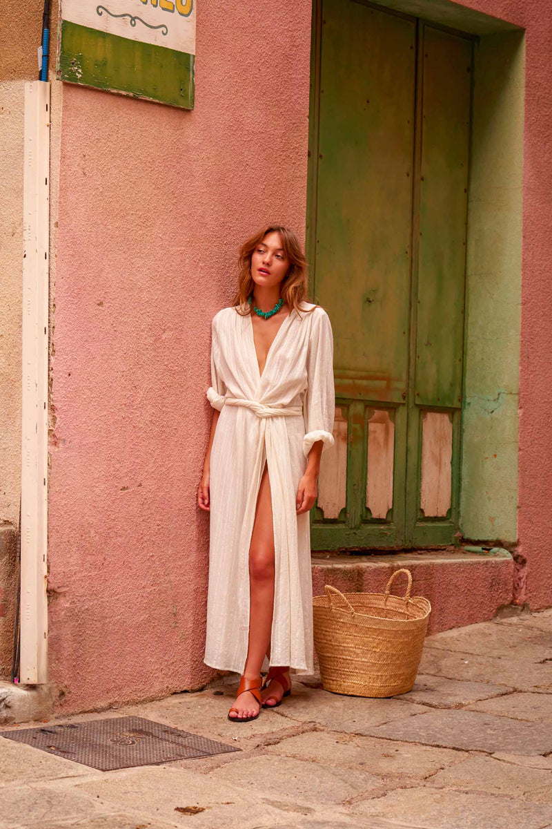 EMMANUELLE DRESS - FAIR ORCHID