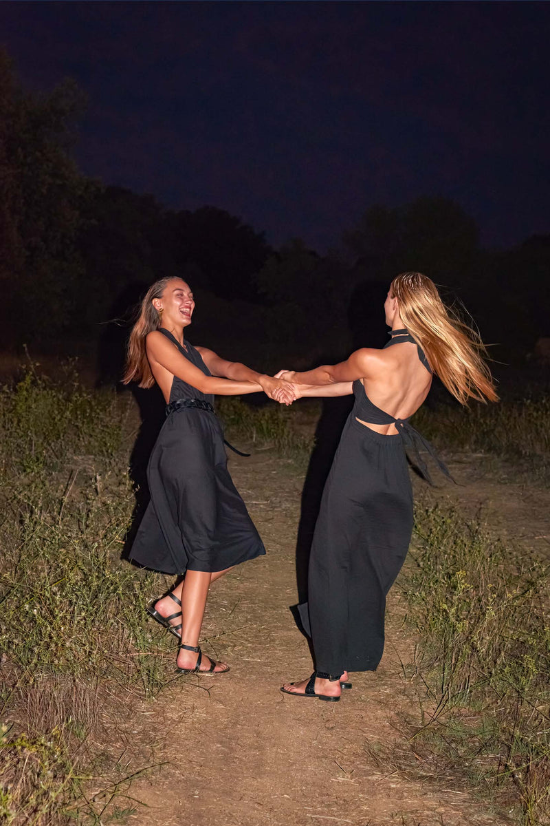 ROBE CLEMENCE - BLACK