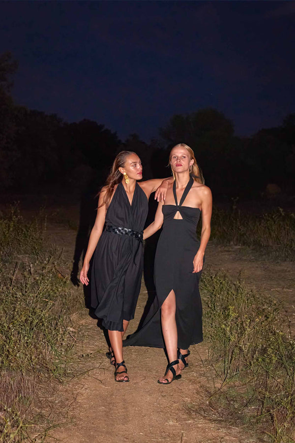 ROBE CLEMENCE - BLACK