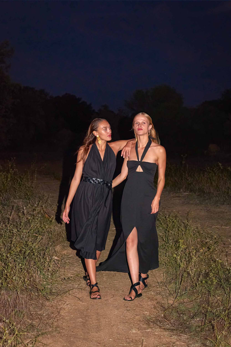 ROBE CLEMENCE - BLACK