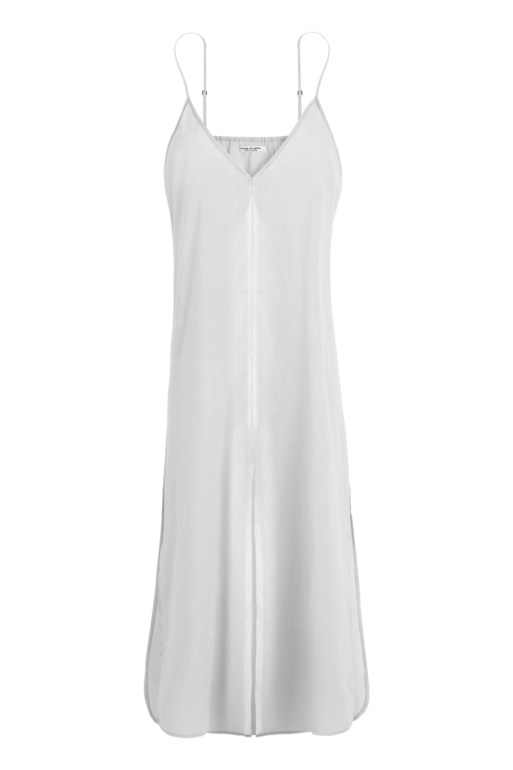 FOND DE ROBE LONG - WHITE