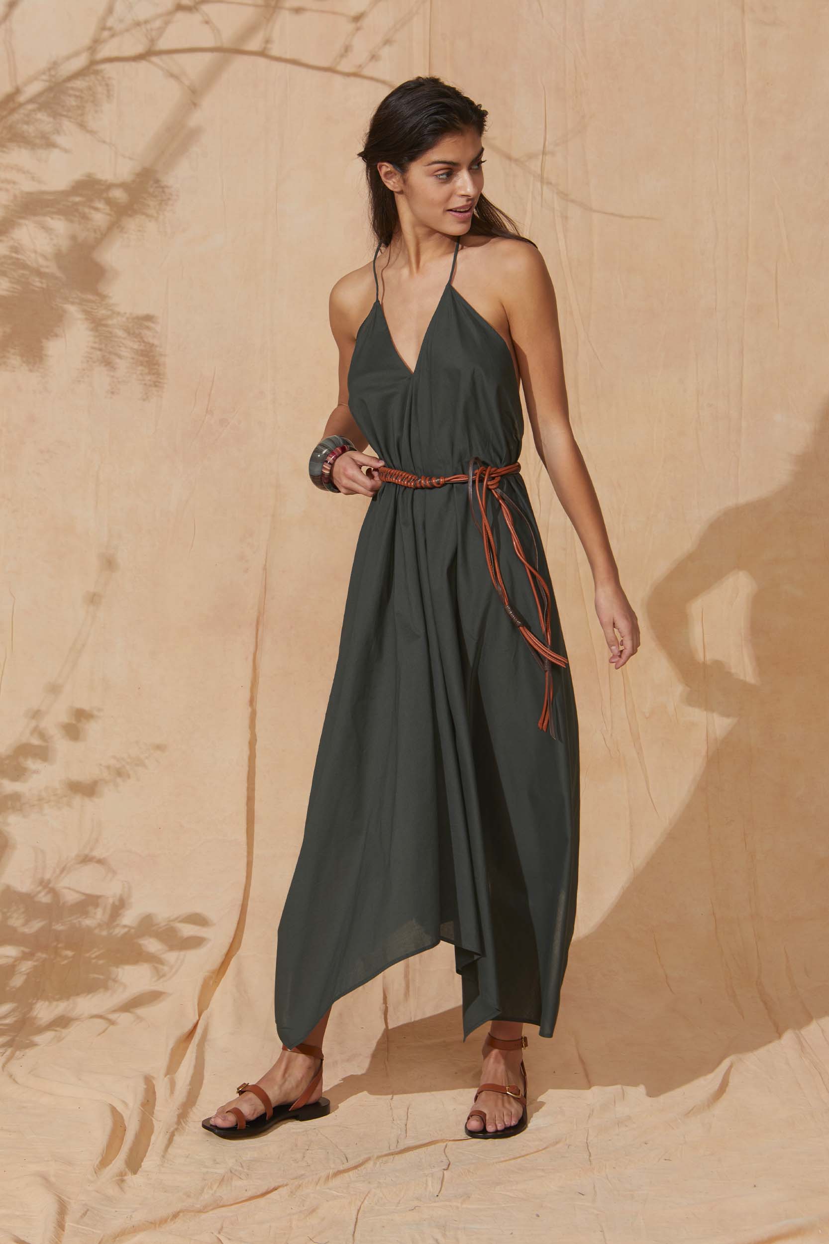 ROBE IVINA COTON - ULTRA VIOLET