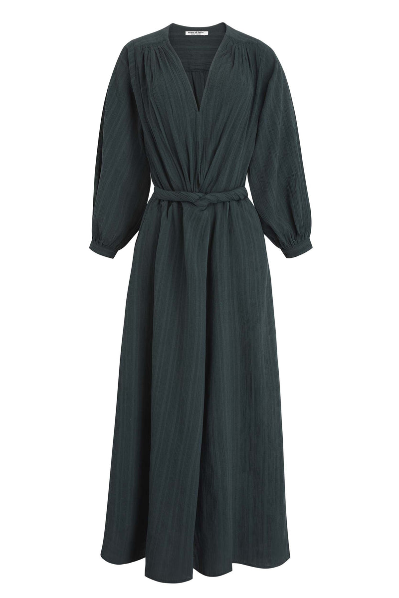 ROBE EMMANUELLE - ARDOISE