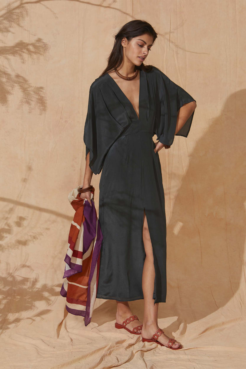 ROBE SOUANE SOIE - BOYSENBURRY