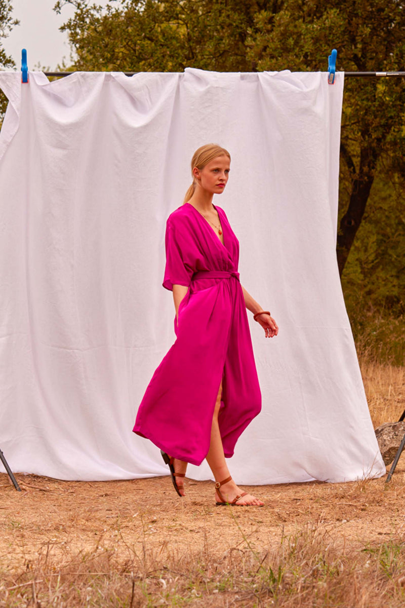 ROBE STELLA 2 SOIE - JOLLYGREEN
