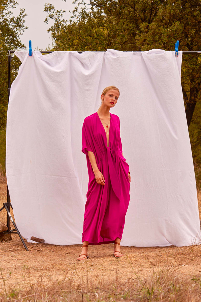 ROBE STELLA 2 SOIE - JOLLYGREEN
