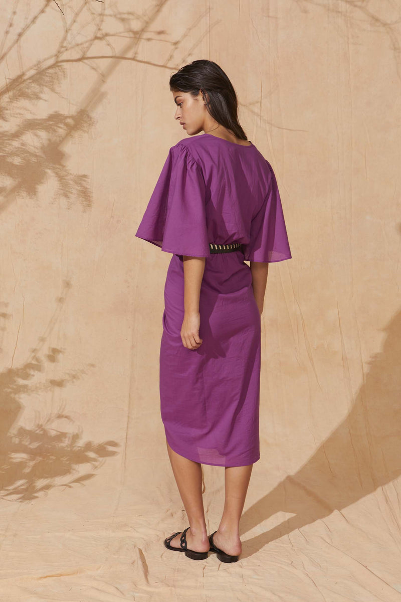 ROBE BARBARA - MAGENTA PURPLE