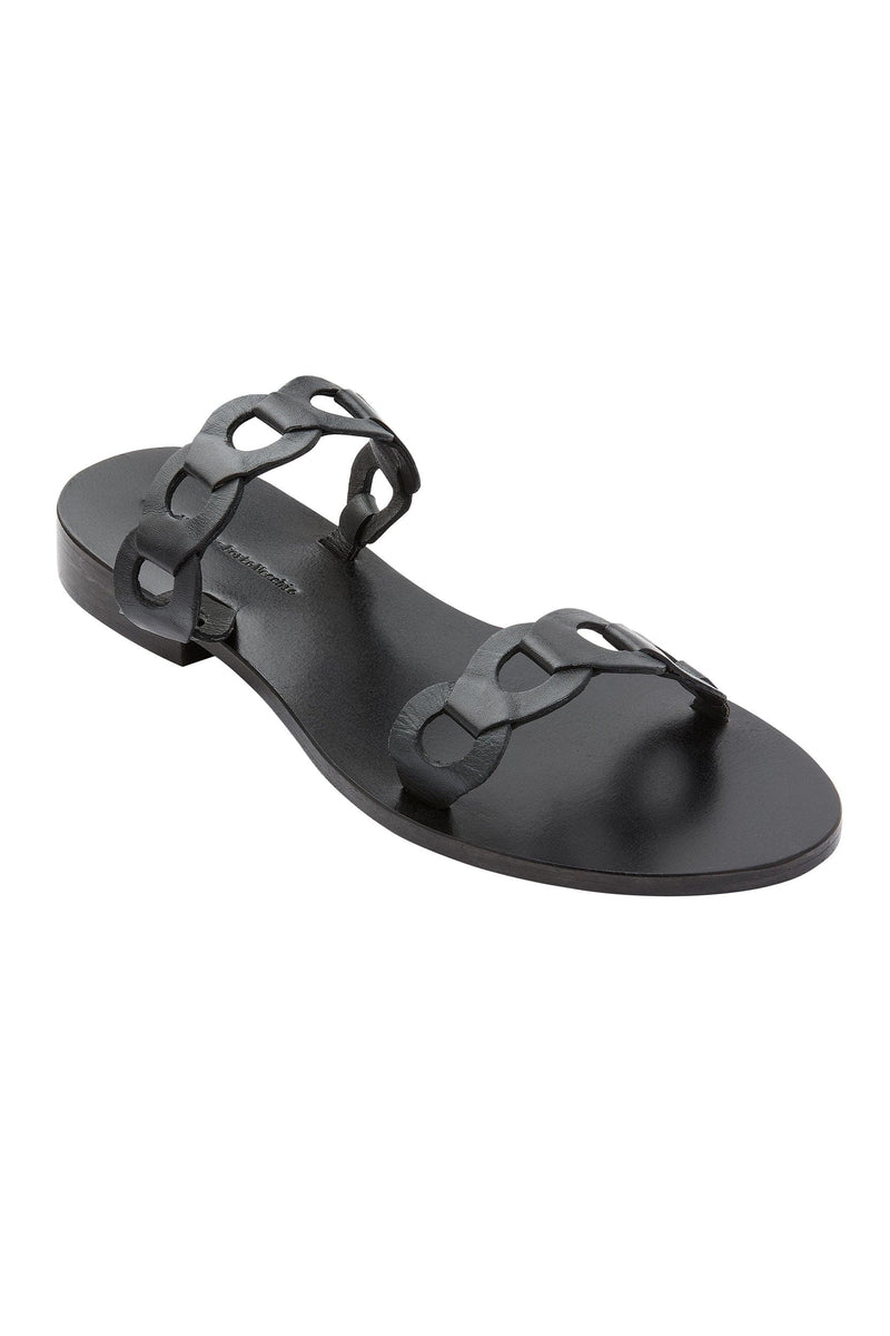 MULES EN CUIR IZZIE - BLACK