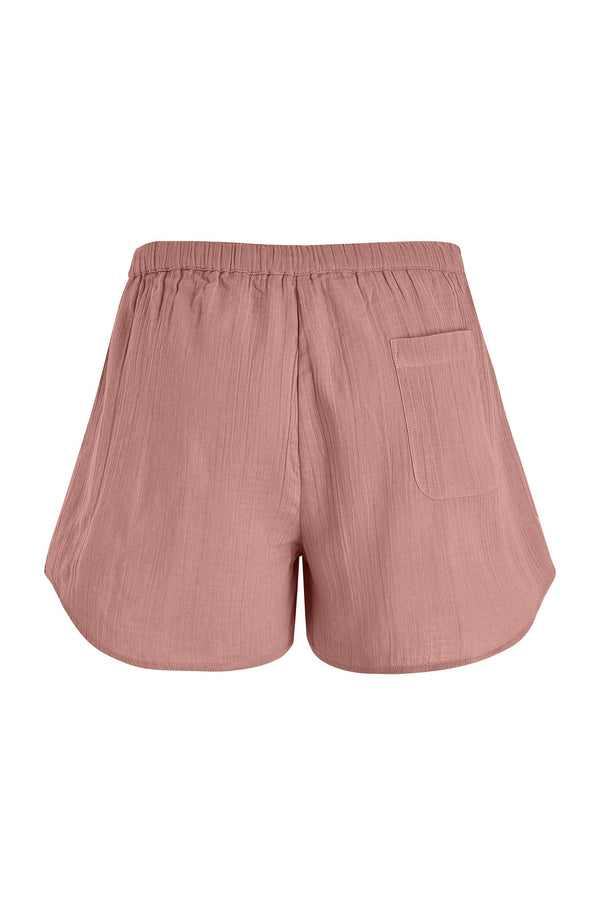 SHORT LILOU - CAMEO BROWN