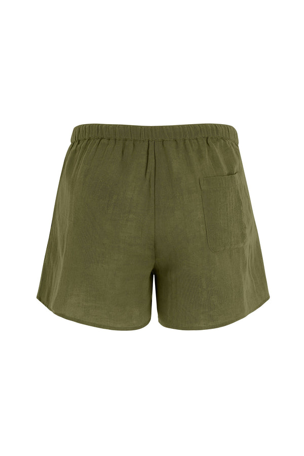 SHORT LILOU - OLIVE GREEN