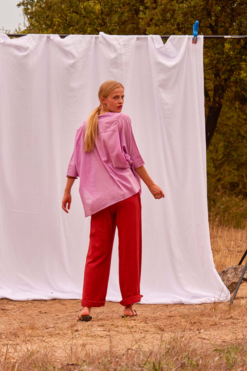 TOP HEDDIE - MAUVE MIST