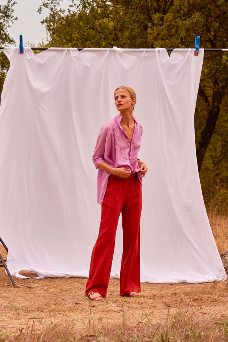 TOP HEDDIE - MAUVE MIST