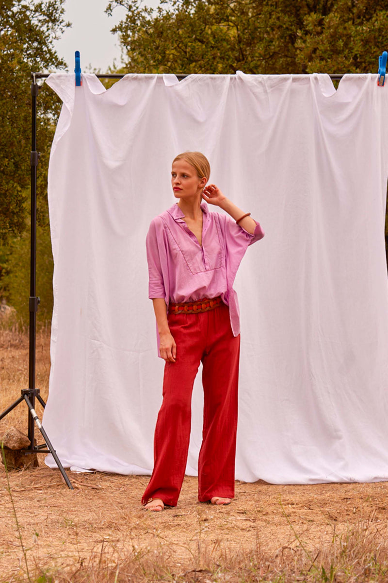 TOP HEDDIE - MAUVE MIST