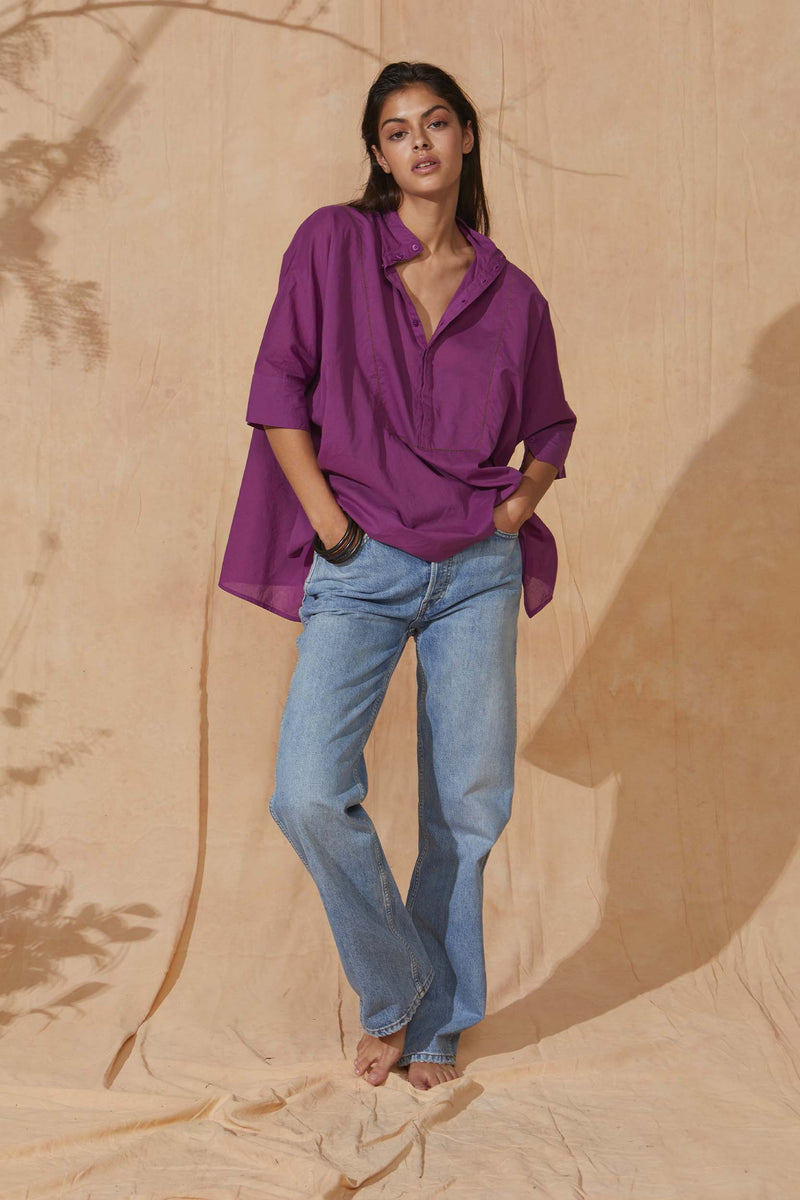TOP HEDDIE - MAGENTA PURPLE