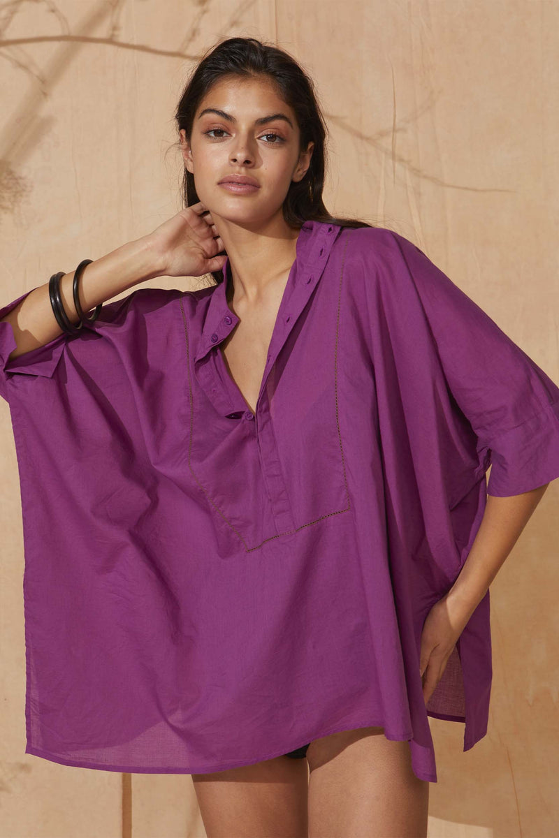TOP HEDDIE - MAGENTA PURPLE